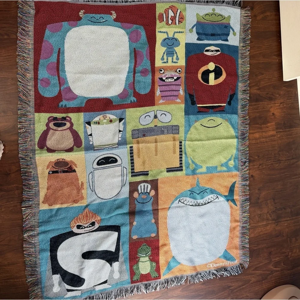 Disney Pixar Character Throw Blanket